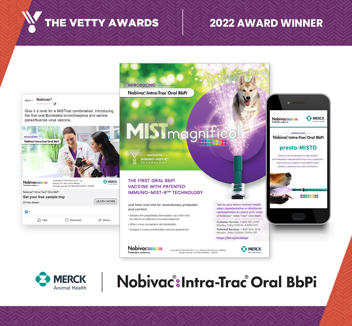 Nobivac® Intra-Trac® Oral BbPi Vetty Award
